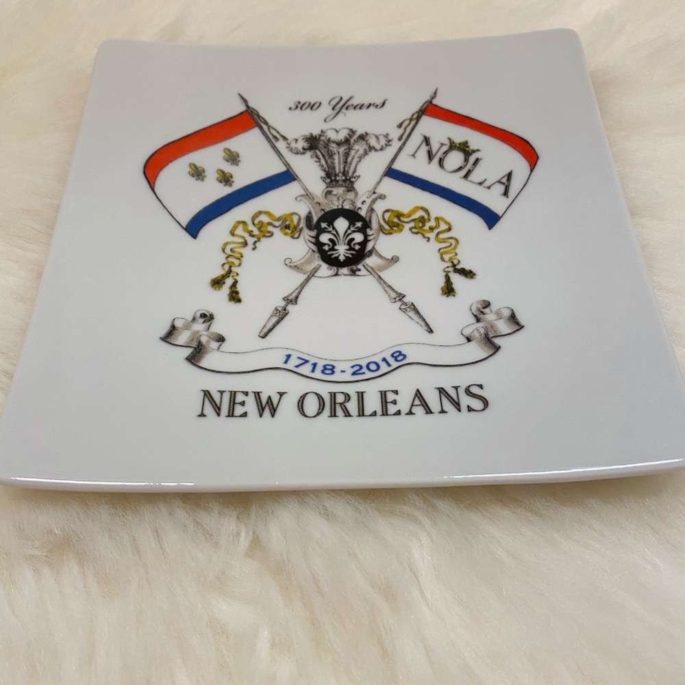 New 8 inch plate NOLA New Orleans, Louisiana.